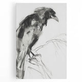 Abstract figurative stretched canvas art showcasing vibrant colors and dynamic shapes, ideal for modern home decor. Perfect for adding a unique touch to living spaces.