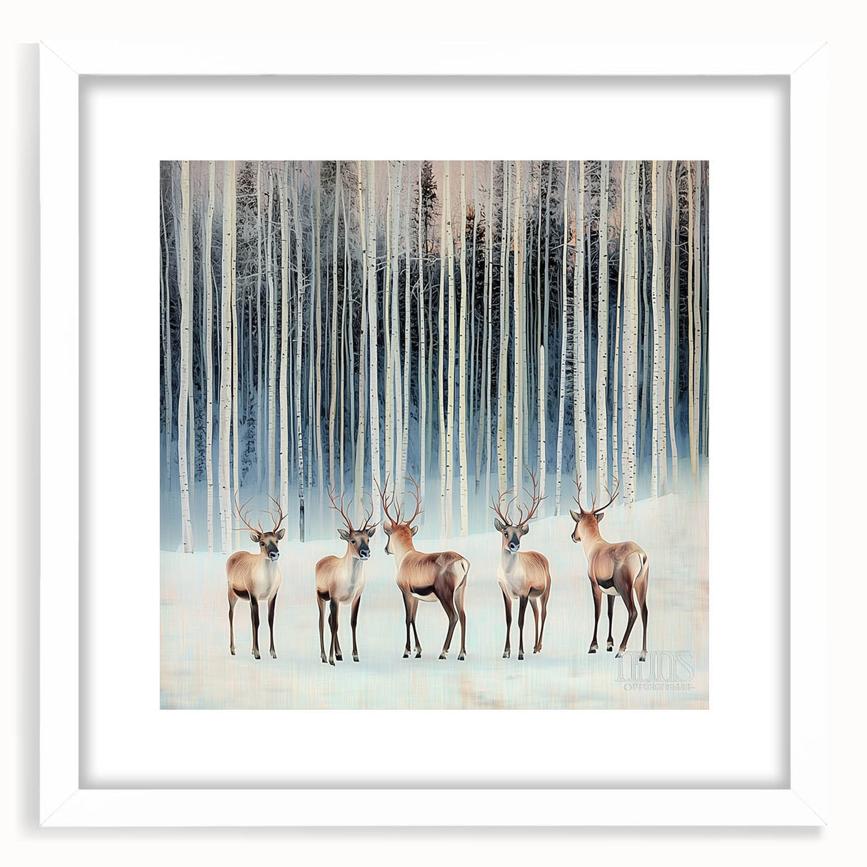 Abstract landscape artwork framed with a white mat, showcasing vibrant colors and dynamic shapes, perfect for modern home decor. Ideal for art enthusiasts.