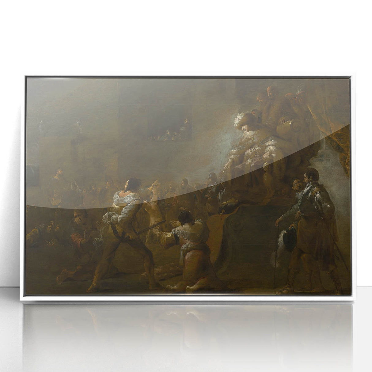 Baroque and Rococo Wall Art - The Judgment of the King - Print
