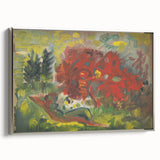 Expressionist Art - Reclining Nude in a Garden