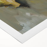 Art deco poster featuring an array of colorful fruits on a rolled canvas, suitable for dining room decor.