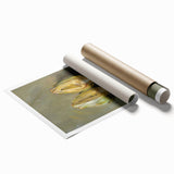 Extra large rolled print featuring an array of colorful fruits, ideal for classy bathroom or large living room wall art.