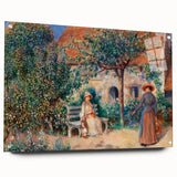 Impressionist Garden Scene - In Brittany by Pierre-Auguste Renoir Print