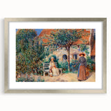 Impressionist Garden Scene - In Brittany by Pierre-Auguste Renoir Print