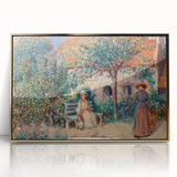 Impressionist Garden Scene - In Brittany by Pierre-Auguste Renoir Print