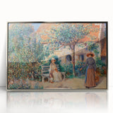 Impressionist Garden Scene - In Brittany by Pierre-Auguste Renoir Print