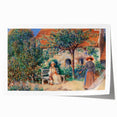 Impressionist Garden Scene - In Brittany by Pierre-Auguste Renoir Print