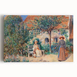 Impressionist Garden Scene - In Brittany by Pierre-Auguste Renoir Print