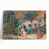 Impressionist Garden Scene - In Brittany by Pierre-Auguste Renoir Print