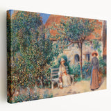 Impressionist Garden Scene - In Brittany by Pierre-Auguste Renoir Print