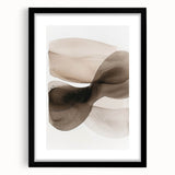 Elegant Dining Room Wall Art – Neutral Abstract Canvas Print