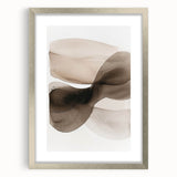 Elegant Dining Room Wall Art – Neutral Abstract Canvas Print