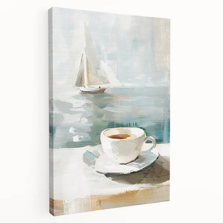 Large canvas print featuring a variety of colorful fruits and vegetables, ideal for kitchen wall art.