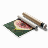 Extra large rolled print featuring a variety of vibrant, colorful fruits.