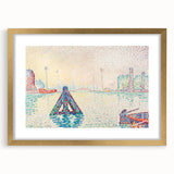 Impressionist Seascape Wall Art - The Buoy in Holland by Paul Signac