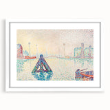 Impressionist Seascape Wall Art - The Buoy in Holland by Paul Signac