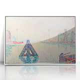 Impressionist Seascape Wall Art - The Buoy in Holland by Paul Signac