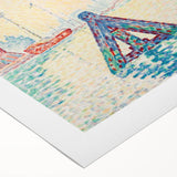 Impressionist Seascape Wall Art - The Buoy in Holland by Paul Signac