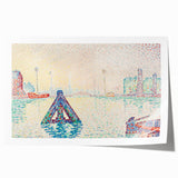 Impressionist Seascape Wall Art - The Buoy in Holland by Paul Signac