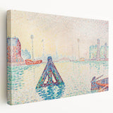 Impressionist Seascape Wall Art - The Buoy in Holland by Paul Signac