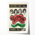 Led Zeppelin Exeter Civic Hall 1968 Poster | Retro Music Wall Art