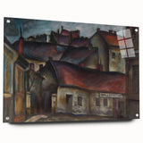 Realistic Wall Art - The Outskirts of the City by Konštantín Bauer