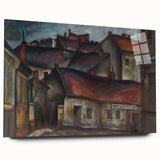 Realistic Wall Art - The Outskirts of the City by Konštantín Bauer