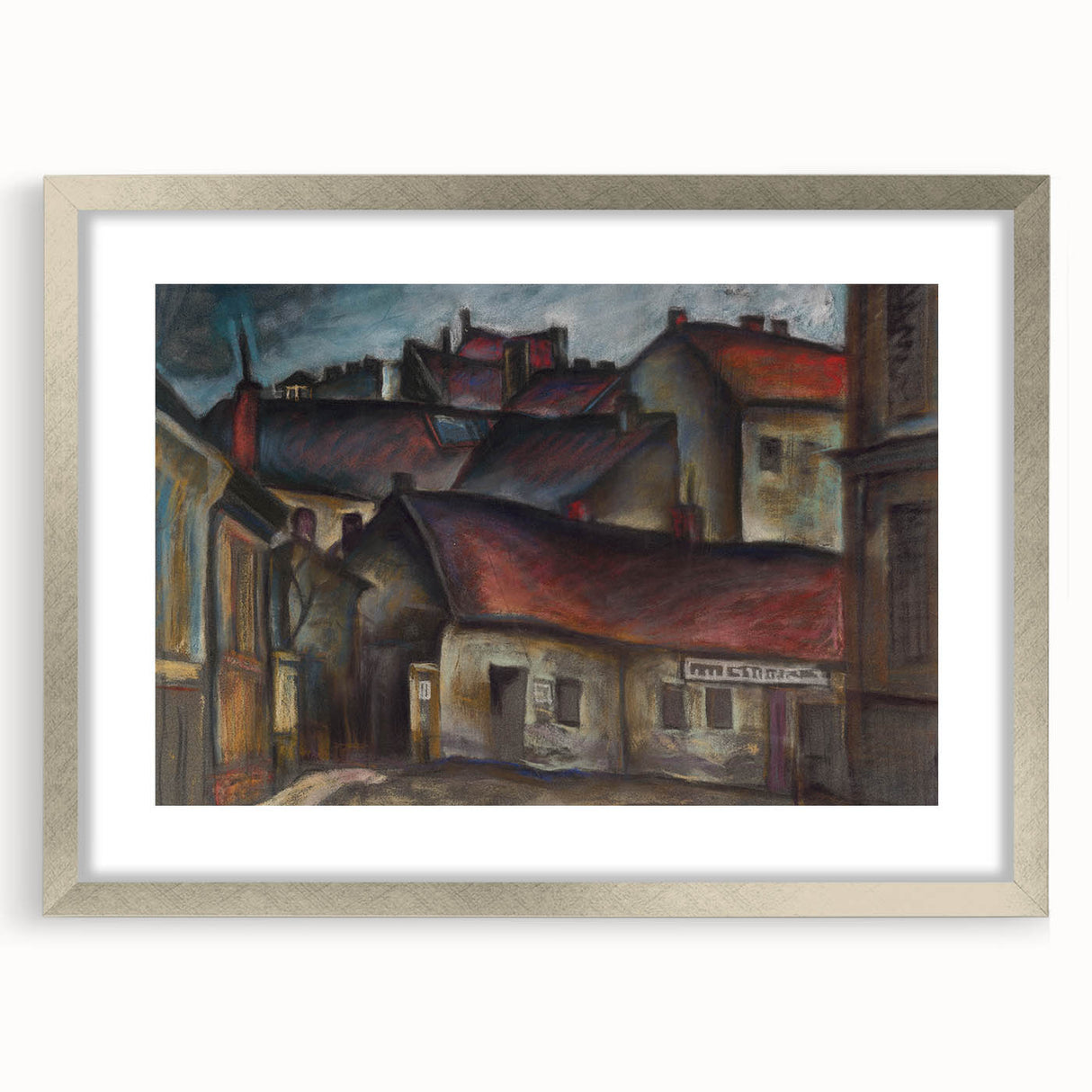 Realistic Wall Art - The Outskirts of the City by Konštantín Bauer