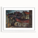 Realistic Wall Art - The Outskirts of the City by Konštantín Bauer