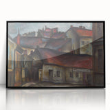 Realistic Wall Art - The Outskirts of the City by Konštantín Bauer