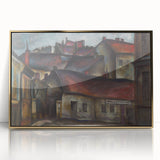 Realistic Wall Art - The Outskirts of the City by Konštantín Bauer