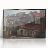 Realistic Wall Art - The Outskirts of the City by Konštantín Bauer