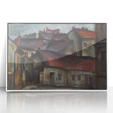 Realistic Wall Art - The Outskirts of the City by Konštantín Bauer