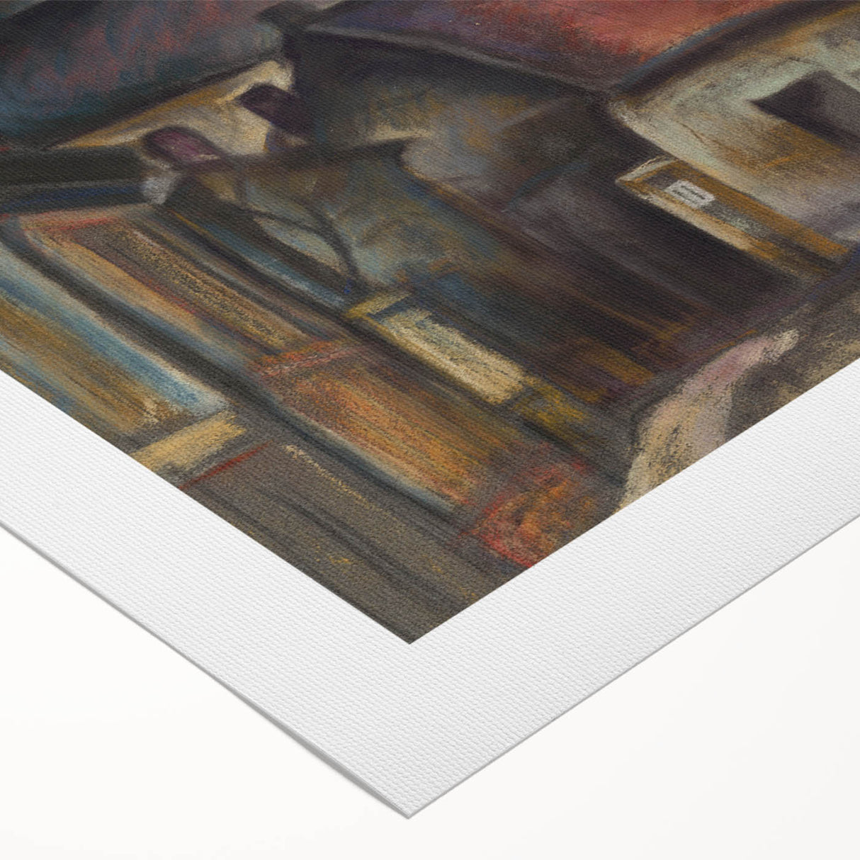 Realistic Wall Art - The Outskirts of the City by Konštantín Bauer
