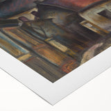 Realistic Wall Art - The Outskirts of the City by Konštantín Bauer