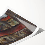 Realistic Wall Art - The Outskirts of the City by Konštantín Bauer