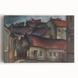 Realistic Wall Art - The Outskirts of the City by Konštantín Bauer