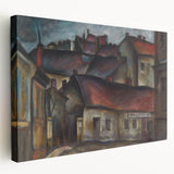 Realistic Wall Art - The Outskirts of the City by Konštantín Bauer