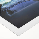 Rolled canvas art showcasing a vibrant landscape with intricate cave formations, featuring earthy tones and textures, ready for wall display. Perfect for nature-inspired decor.