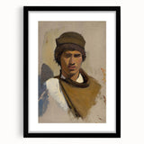 Romantic Art Prints: Young Gypsy - Historical Romanticism Portrait