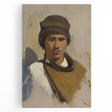 Romantic Art Prints: Young Gypsy - Historical Romanticism Portrait