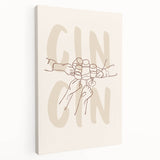 Large stretched canvas featuring a vibrant depiction of assorted fruits and vegetables, ideal for kitchen wall art.