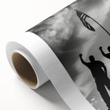 Patriotic Silhouettes & USA Flag - Independence Day Wall Art