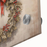 Classic Holly Wreath – Elegant Christmas Wall Decor