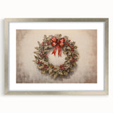 Classic Holly Wreath – Elegant Christmas Wall Decor