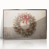 Classic Holly Wreath – Elegant Christmas Wall Decor