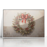 Classic Holly Wreath – Elegant Christmas Wall Decor