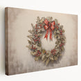 Classic Holly Wreath – Elegant Christmas Wall Decor