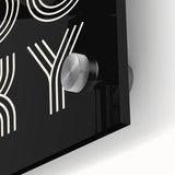 Spooky Typography Halloween Wall Art - Modern Halloween Decor