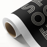 Spooky Typography Halloween Wall Art - Modern Halloween Decor